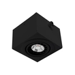 Plafon Sobrepor Aluminio 11cm Com Uma Prensa - PRETO