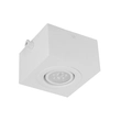 Plafon Sobrepor Aluminio 11cm Com Uma Prensa - BRANCO