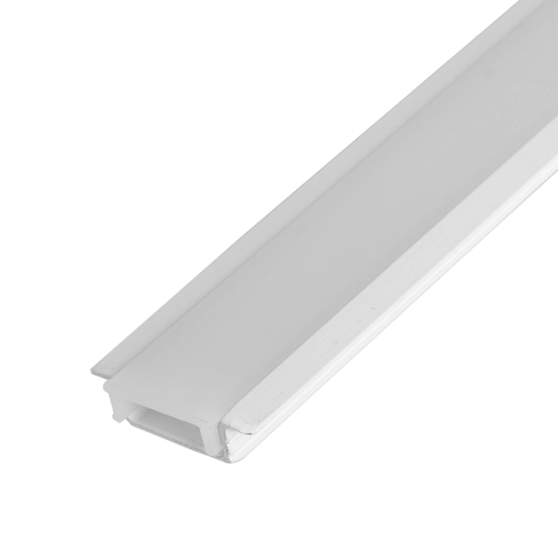 Perfil Embutir Para Fita Led Branco Sem Iluminacao 2m Way
