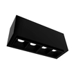 Plafon Led Sobrepor Retangular 4w Luz Amarela Fit40 - 