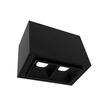 Plafon Led Sobrepor Retangular 2w Luz Amarela Fit40 - 