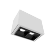 Plafon Led Sobrepor Retangular 2w Luz Amarela - 