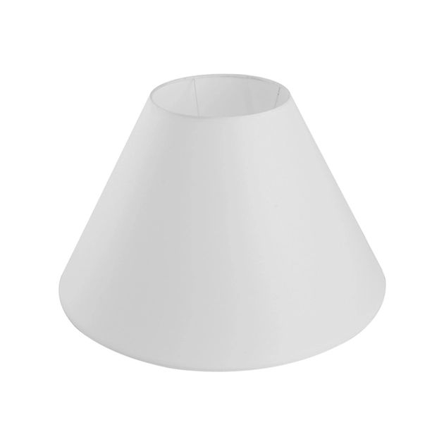 Cupula Para Abajur Plastico Poliestireno Branco 50cm