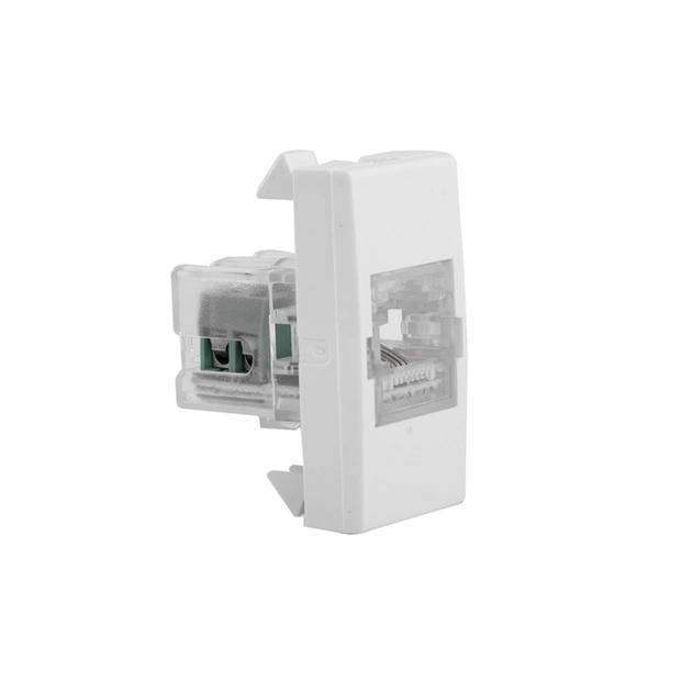 Modulo Tomada Para Telefone Rj11 Branco Inova Pro
