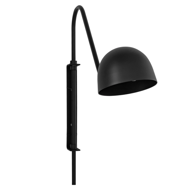 Arandela Aluminio Preto Shell