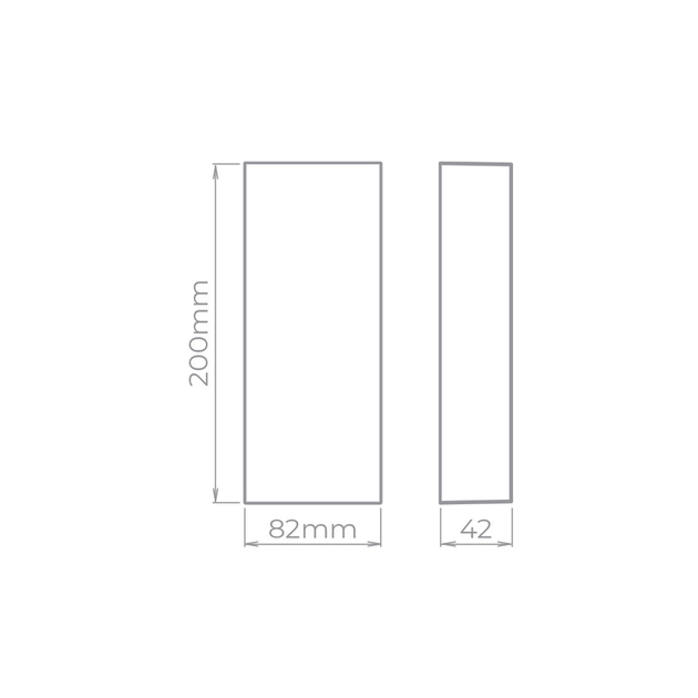 Arandela Led Policarbonato Branco 5w 4000k Ip65 Ice