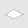 Plafon Led Embutir Quadrado Branco 16w Sevilha - LED BRANCO FRIO (6500K)