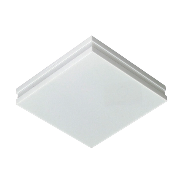Plafon Led De Sobrepor Quadrado Branco 16w Bilbao