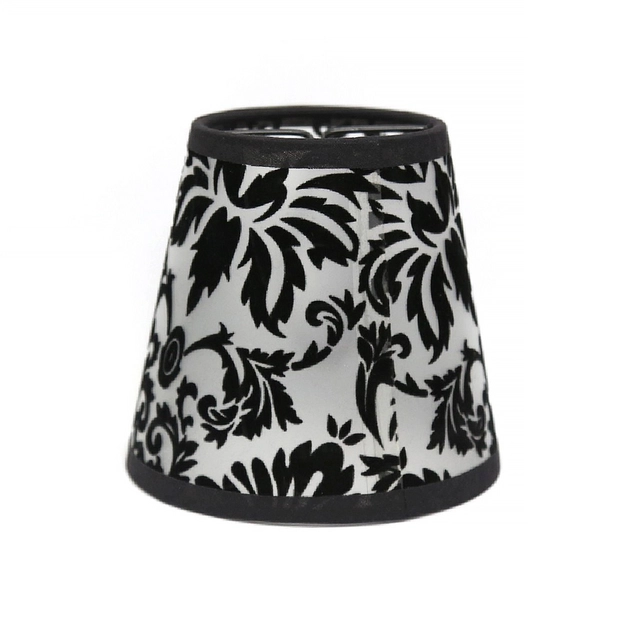 Cupula Para Abajur Pvc Preto