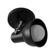 Spot Sobrepor Aluminio 9cm - PRETO