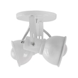 Spot Sobrepor Aluminio 12cmx9cm - BRANCO
