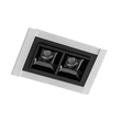 Plafon Led Embutir Retangular 2w Luz Amarela - 