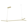 Pendente Led Aluminio Acrilico 26,6w 3000k Fit15 - 