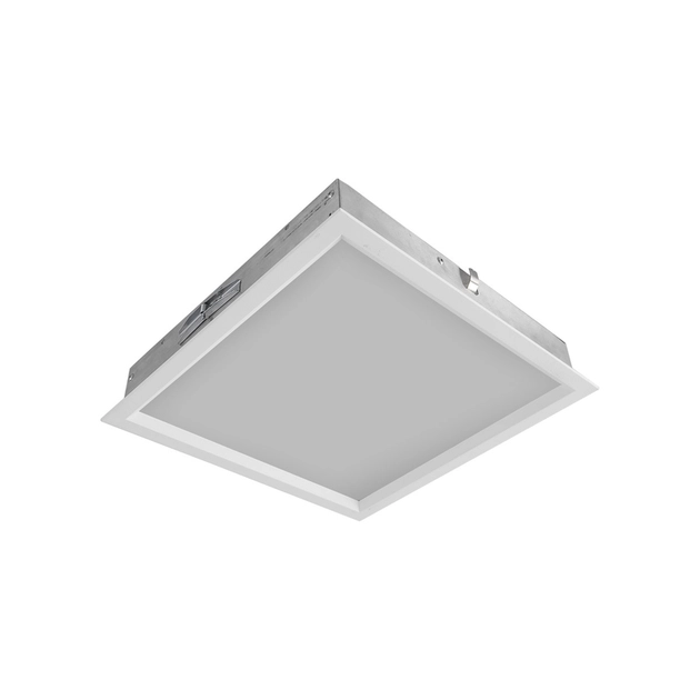 Plafon Led Embutir Quadrado Branco 25w Sevilha