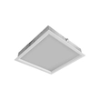 Plafon Led Embutir Quadrado Branco 25w Sevilha - LED BRANCO FRIO (6500K)