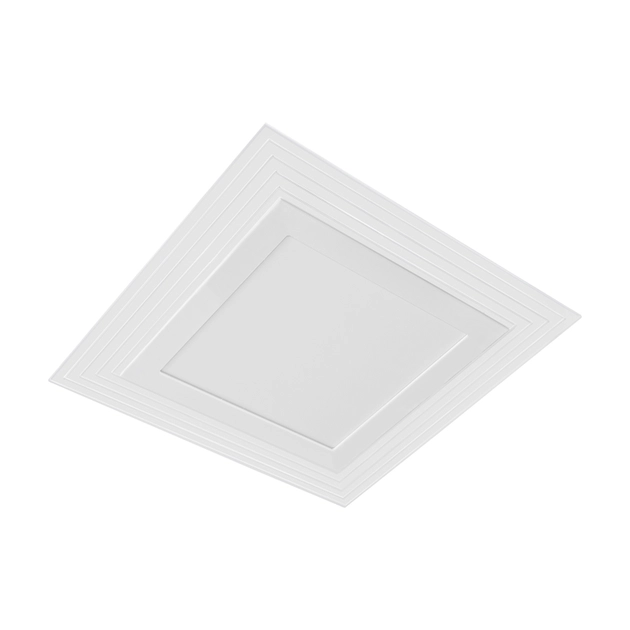 Plafon Led Embutir Quadrado Branco 16w Lisboa