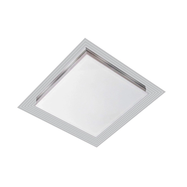 Plafon Led Embutir Quadrado Branco 16w Lisboa