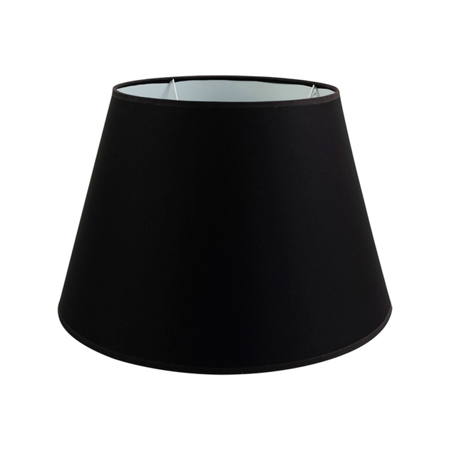 Cupula Para Abajur Tecido Preto 42cm