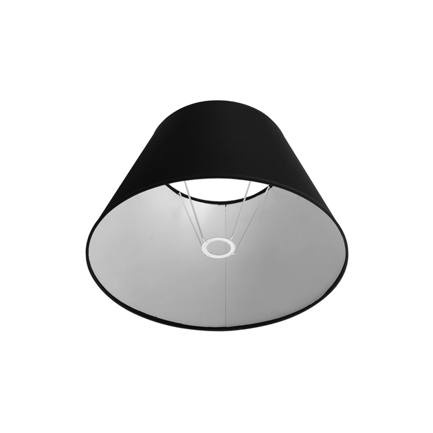 Cupula Para Abajur Tecido Preto 42cm
