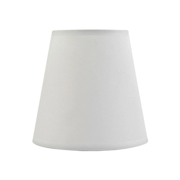 Cupula Para Abajur Tecido Branco 16cm