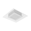 Plafon Led Sobrepor Quadrado Branco 9w Lisboa - 