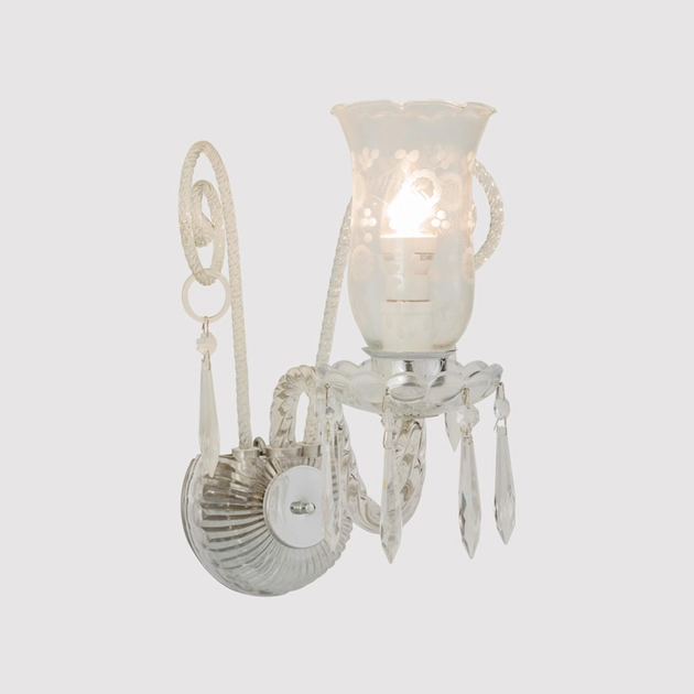 Arandela Vidro Cristal