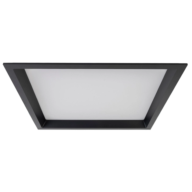 Plafon Led Embutir Quadrado Preto 28w 2150lm 110 4000k Deep