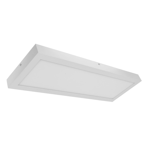 Plafon Led De Sobrepor Aluminio Branco 36w Panel