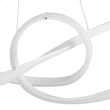 Pendente Led Metal Silicone Branco 58w Flow - LED BRANCO NEUTRO (4000K)