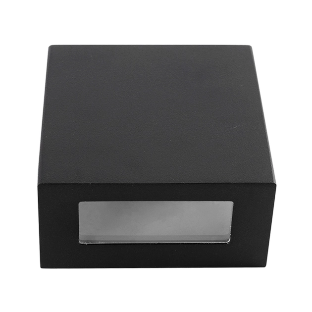 Arandela Led Aluminio Vidro 12w 2700k 127v