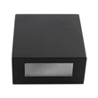 Arandela Led Aluminio Vidro 12w 2700k 127v - 