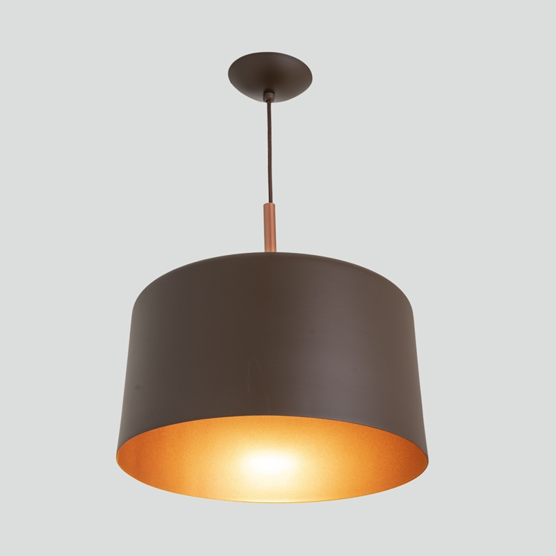 Pendente Aluminio 35cm Bilboque Yamamura