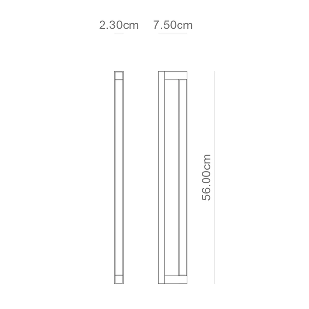 Arandela Led Aluminio Dourado 8,8w 127v 3000k Fit15