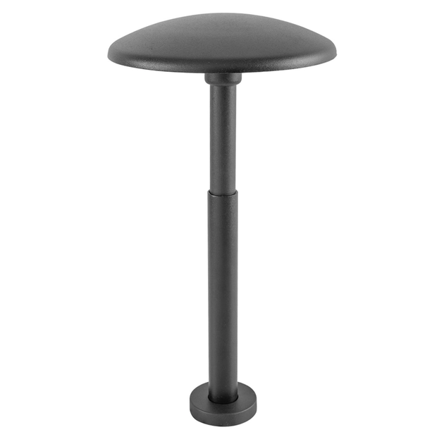 Kit 2 Balizadores Led Alumínio Preto 8w 2700k Ip65 Eco