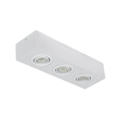Plafon De Sobrepor Alumínio Branco 36x11cm