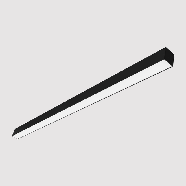 Plafon Led De Sobrepor Preto 35,6w 4000k New Fit40
