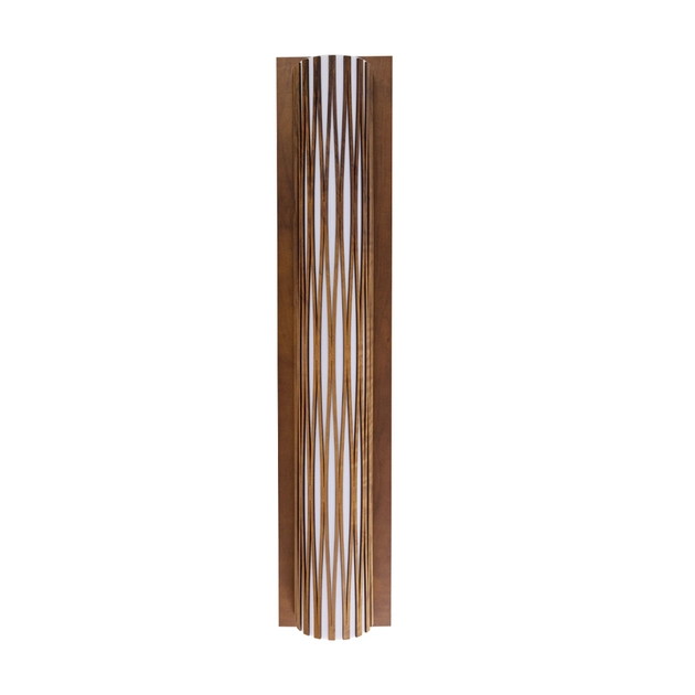 Arandela Madeira Verniz Fosco Mdf Imbuia