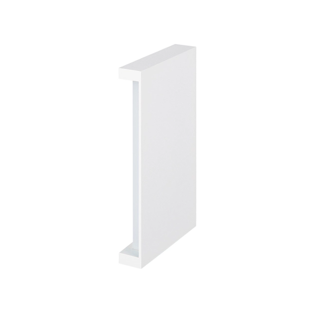 Arandela Led Aluminio Branco 6w 450lm Ip65 110 2700k Reflex