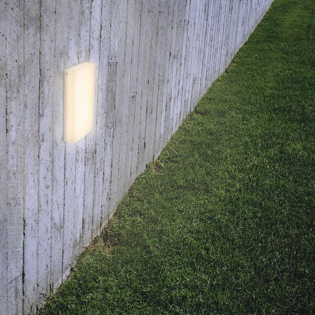 Arandela Led Policarbonato Branco 5w 3000k Ip65 Ice
