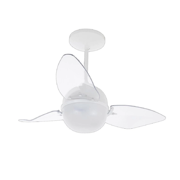 Ventilador De Teto Termoplastico Metal Cristal Smart