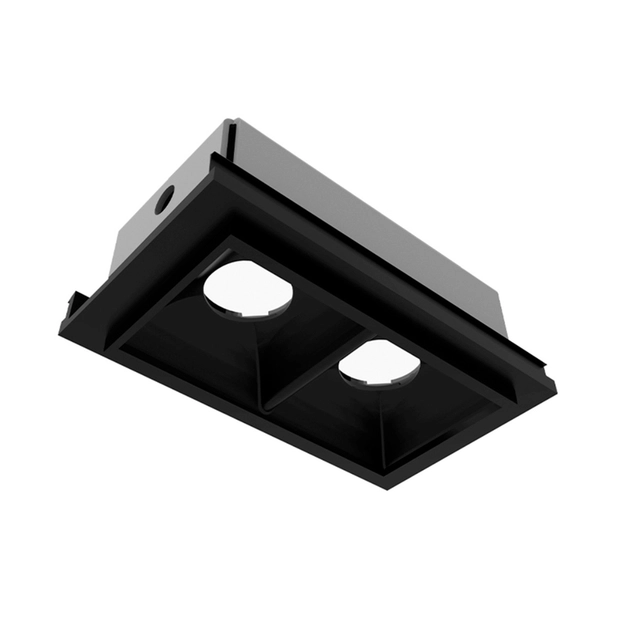 Modulo Plafon Para Perfil New Fit40 Preto 2w 3000k
