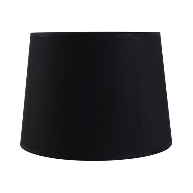 Cupula Tecido Preto Boca Larga 38cm