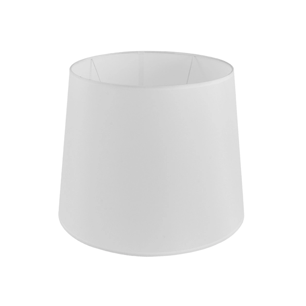 Cupula Tecido Branco Boca Larga 41cm