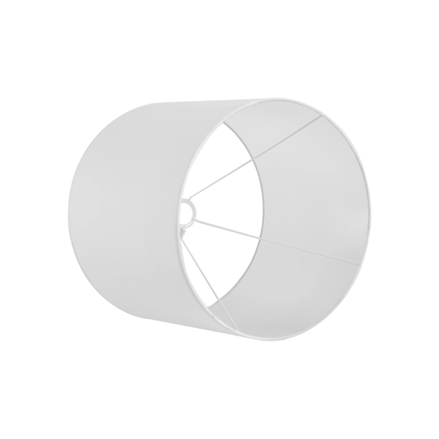 Cupula Tecido Branco Boca Larga 41cm