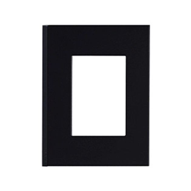 Placa Suporte 4x2 Grafite Para 3 Modulos Orion Class