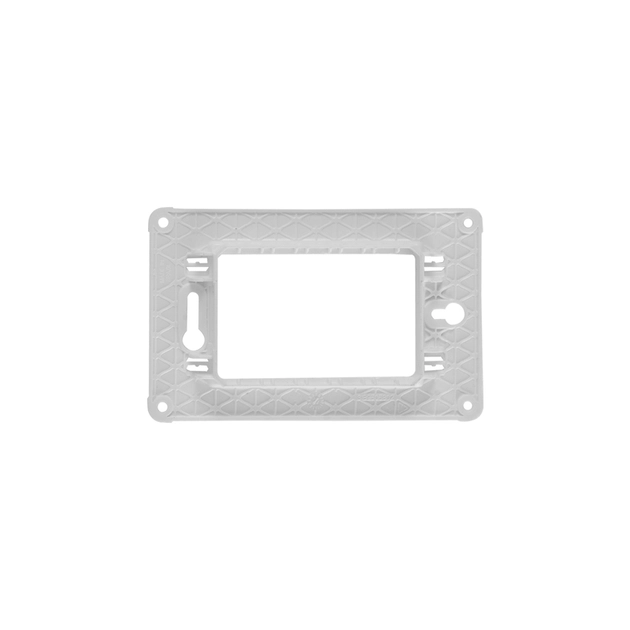 Placa Suporte 4x2 3 Postos Branco Orion Class