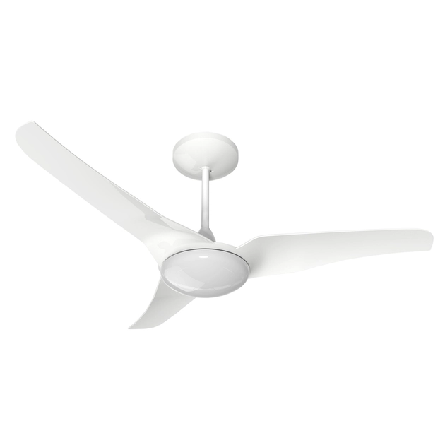 Ventilador De Teto Led Termoplastico Branco 12w 4500k Slim