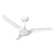 Ventilador De Teto Led Termoplastico Branco 12w 4500k Slim - 127V