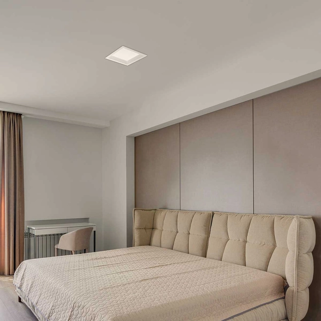 Plafon Led Embutir Quadrado Branco 17w 120 Deep