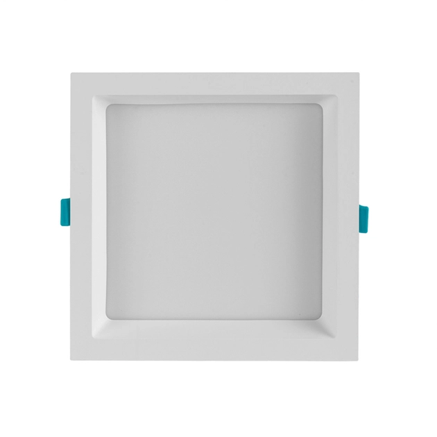 Plafon Led Embutir Quadrado Branco 17w 120 Deep